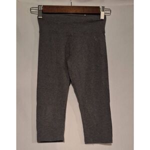 Justice Girls Gray Capri Cropped Leggings Size‎ 8 Preowned